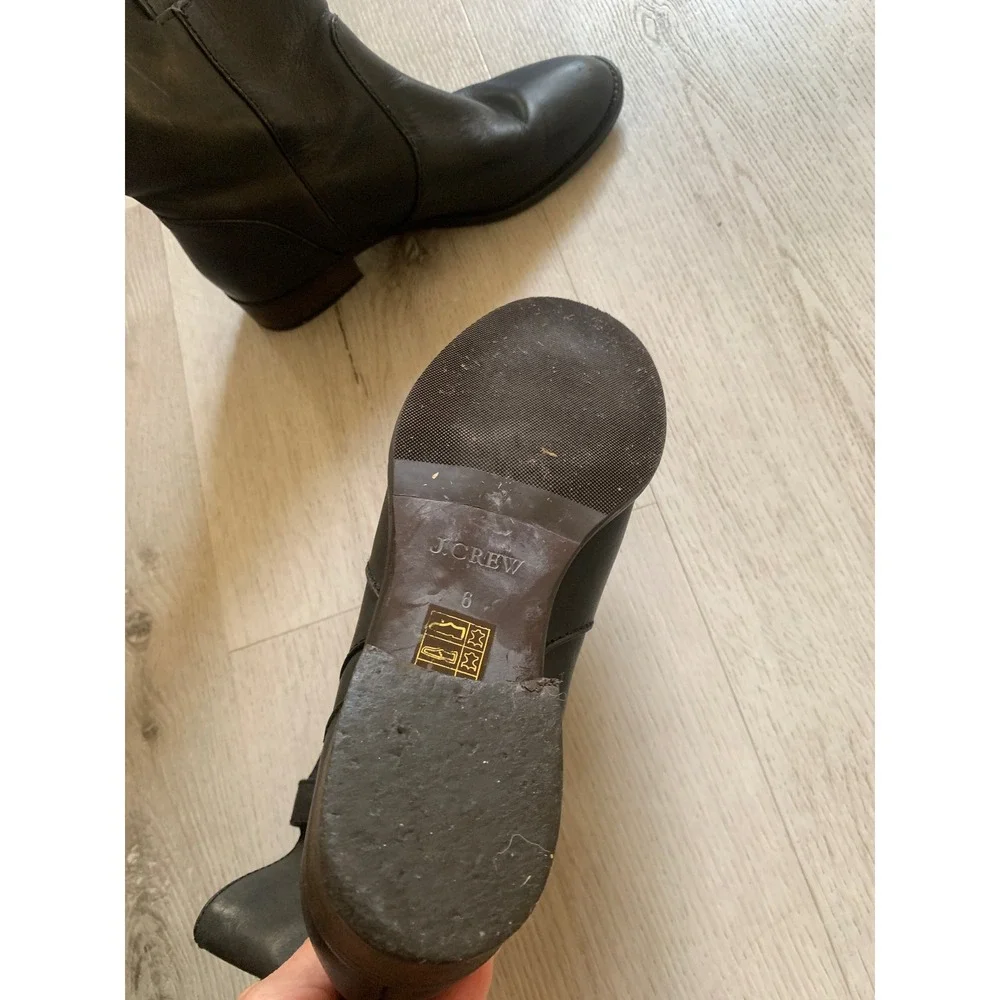 J. Crew Factory crew leather